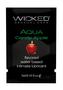 Wicked Aqua Water Based Flavored Lubricant Candy Apple .10oz (144 Per Bag)